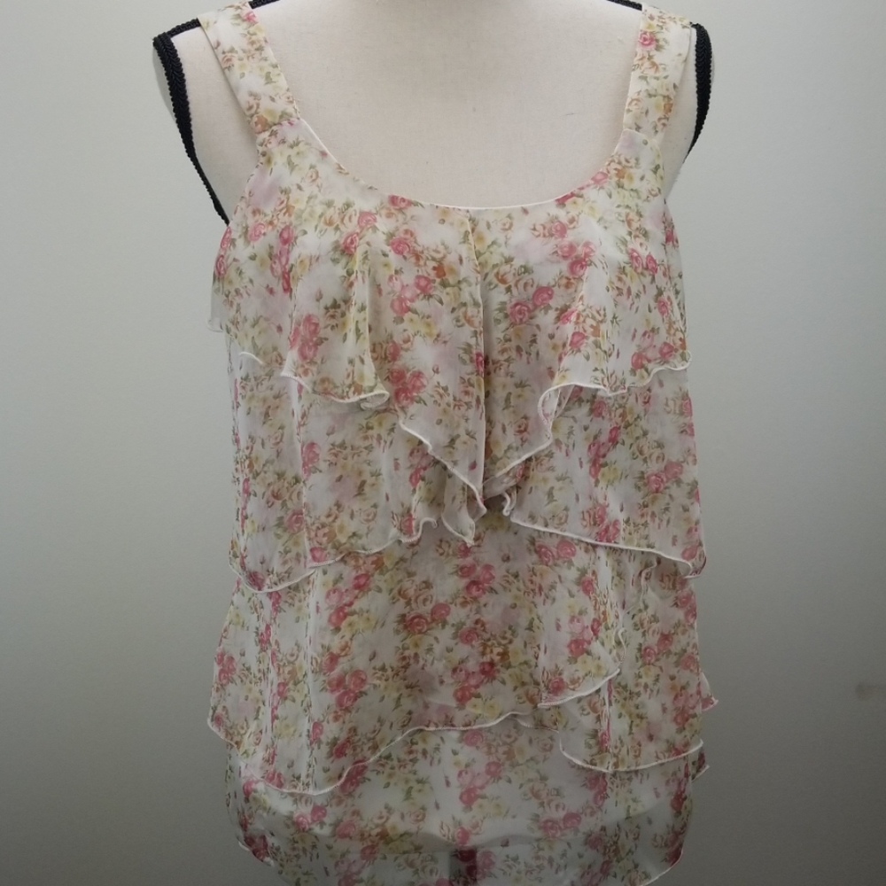 A. BYER Floral Blouse.